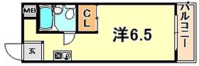 メゾン・ド・エクラン  ｜ 兵庫県神戸市灘区岩屋中町２丁目（賃貸マンション1R・4階・17.33㎡） その2