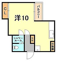 フルール新開地  ｜ 兵庫県神戸市兵庫区湊町３丁目（賃貸マンション1R・2階・21.20㎡） その2