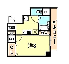 WEED15  ｜ 兵庫県神戸市東灘区本山北町１丁目（賃貸マンション1K・2階・23.50㎡） その2