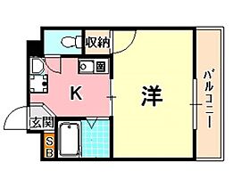 ベハークリッヒハイム  ｜ 兵庫県神戸市兵庫区上沢通３丁目（賃貸マンション1K・2階・21.50㎡） その2