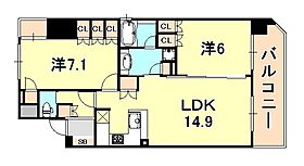 リーガル神戸海岸通  ｜ 兵庫県神戸市中央区海岸通４丁目（賃貸マンション2LDK・3階・64.40㎡） その2