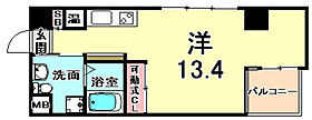 エス・キュート魚崎  ｜ 兵庫県神戸市東灘区魚崎中町４丁目（賃貸マンション1R・3階・25.59㎡） その2