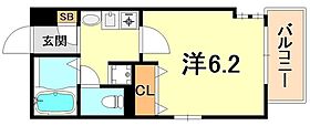 プレサンス神戸駅前  ｜ 兵庫県神戸市中央区古湊通１丁目（賃貸マンション1K・4階・21.07㎡） その2