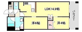 ワコーレ　ザ・トアロードレジデンス  ｜ 兵庫県神戸市中央区中山手通２丁目（賃貸マンション2LDK・3階・58.13㎡） その2