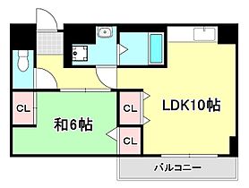 ハミングコート  ｜ 兵庫県神戸市中央区北長狭通８丁目（賃貸マンション1LDK・2階・41.77㎡） その2