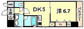 プレジール三ノ宮II  ｜ 兵庫県神戸市中央区加納町２丁目（賃貸マンション1DK・6階・35.15㎡） その2