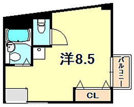 グランディア北野異人館通  ｜ 兵庫県神戸市中央区北野町３丁目（賃貸マンション1R・3階・29.18㎡） その2