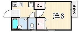 モルゲン平野  ｜ 兵庫県神戸市兵庫区神田町（賃貸アパート1K・1階・19.87㎡） その2