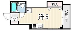 I,Tビル 1Kの間取図画像