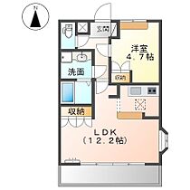 徳島県徳島市中島田町２丁目（賃貸アパート1LDK・1階・41.20㎡） その2