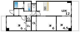 フロレセール南六甲  ｜ 兵庫県神戸市灘区新在家南町3丁目（賃貸マンション3LDK・1階・68.00㎡） その2