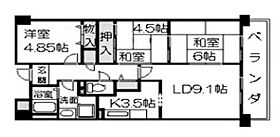 グリーングラス魚崎  ｜ 兵庫県神戸市東灘区魚崎南町4丁目（賃貸マンション3LDK・2階・68.82㎡） その2