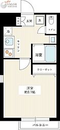 間取図画像 1K