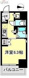 リエス大森ル・ノード 1Kの間取図画像