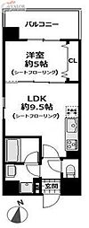 ポートサイドアーバンレジデンス 1LDKの間取図画像