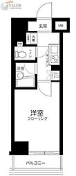 ルーブル池上伍番館 1Kの間取図画像