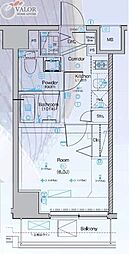 SYNEX横濱阪東橋2 1Kの間取図画像
