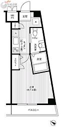 プラザSTH 1Kの間取図画像
