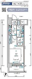メインステージ新子安3 1Kの間取図画像