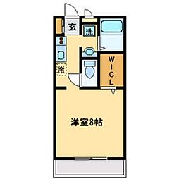 小田急小田原線 町田駅 バス16分 下根岸下車 徒歩3分の賃貸アパート 2階1Kの間取り