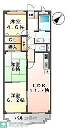 パーチェ 3LDKの間取図画像