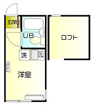 ユナイト平間エルミタージュの杜 208 ｜ 神奈川県川崎市中原区上平間（賃貸アパート1R・2階・12.15㎡） その2