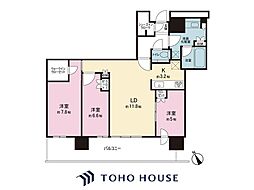 間取図画像 3LDK