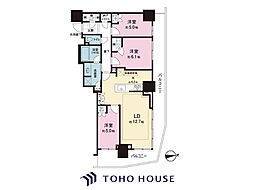 パークシティ柏の葉キャンパスサウスマークタワー 3SLDKの間取図画像