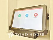 見える安心をカタチにしました。誰が来てもわかる様にモニター付きインターホンを設置。