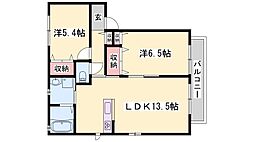 シャーメゾン玉手 2階