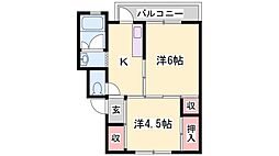 ビレッジハウス太子2号棟 1階