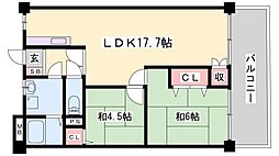 ブエナビスタ姫路 2階