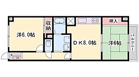 3階 / 2DK / 55.8㎡