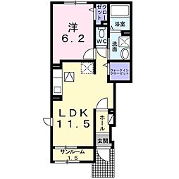 ポルト　ボヌールI 1階