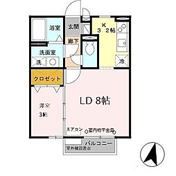 サンライズ城南 2階