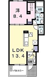 ブリッサガーデンＢ 1階