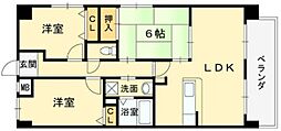 パストラル青山 3LDKの間取図画像