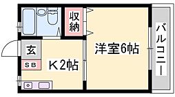 父夫山ハイツ 2階/202