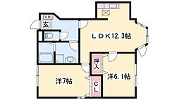 アメニティハウスB 1階/101