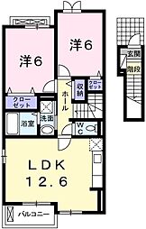 プラシード和 上郡A 2階/203