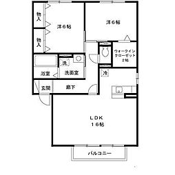 グレイスコート B棟 2階
