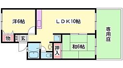 ピュアリティ21 2LDKの間取図画像