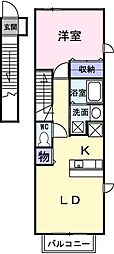 ドリーム新町 2階/201