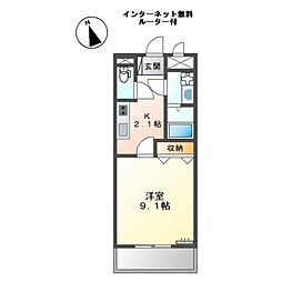 グランディー 1階/107