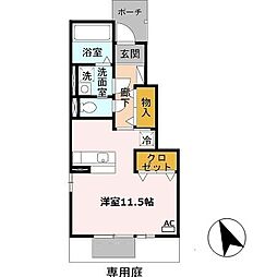 アゼリア宮上 A棟 1階