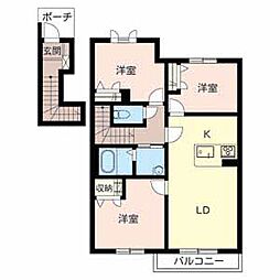 MAST COURT加古川南 2階