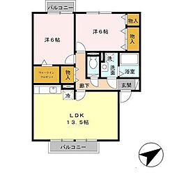 プルミエビジュー A棟 2階