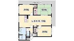 リバティ田寺 2階/202