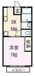 サンシティ藤 2階