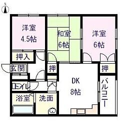 ハイツ井上 3階/301